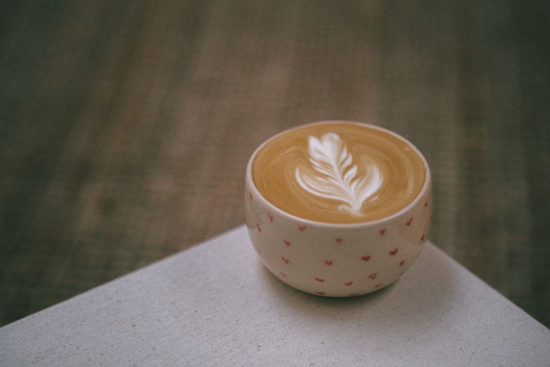 Fresh coffee preparation at Tatte